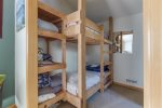 Children will love the bunk beds, perfect for a cozy night`s sleep
